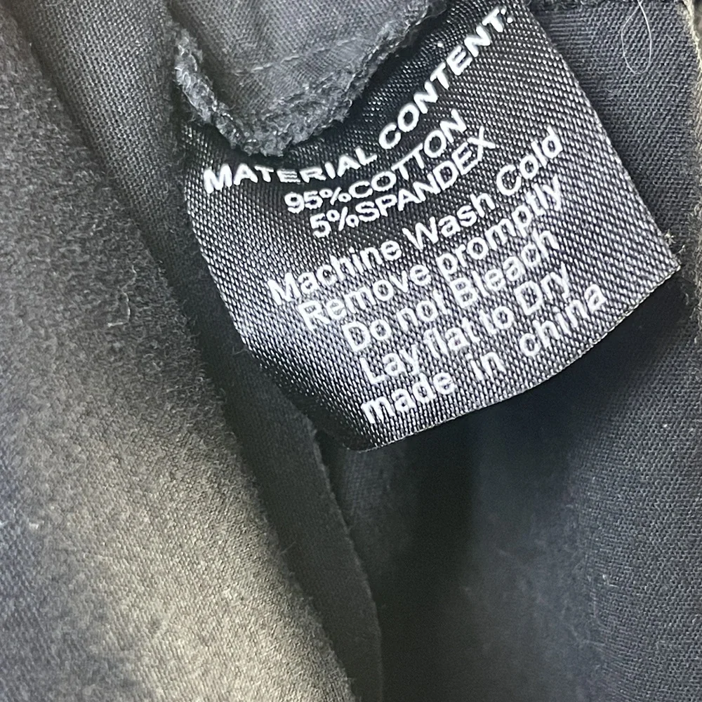 Sourpuss Clothing Y2K Black Cat Cap Sleeve Collared Zip Up Shirt Dress Large - Picture 12 of 12